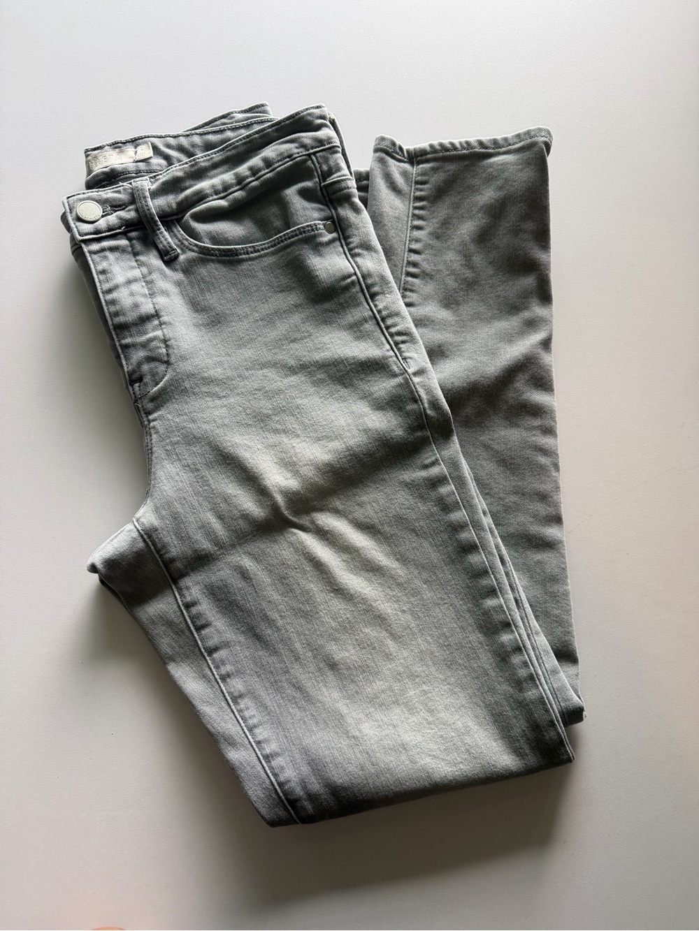 Athleta Light Gray Skinny Jeans